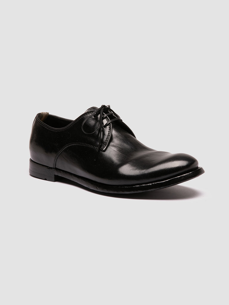 ANATOMIA 87 - Black Leather Derby Shoes Men Officine Creative - 3