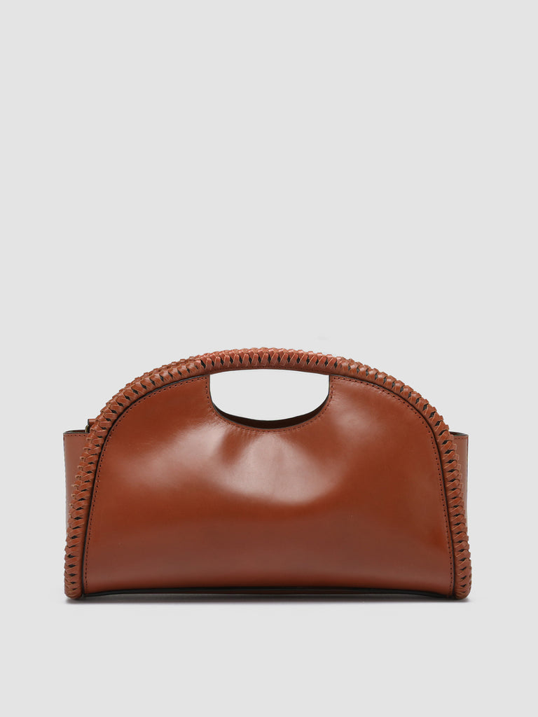 CABALA 103 - Brown Leather Clutch Bag  Officine Creative - 1
