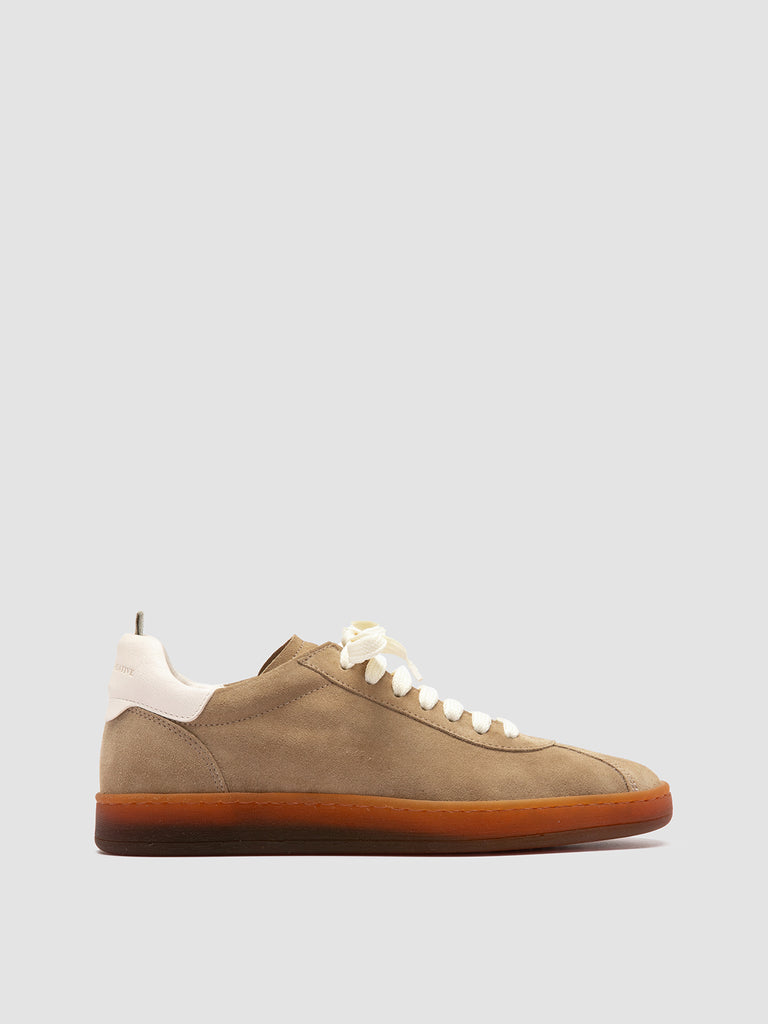 DESTINY 101 - Brown Leather and Suede Low Top Sneakers Women Officine Creative - 1