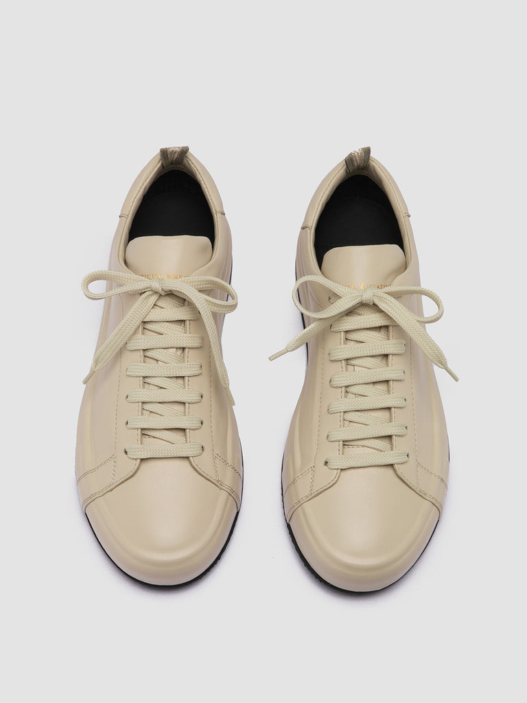 EASY 101 - Ivory Leather Low Top Sneakers Women Officine Creative - 2