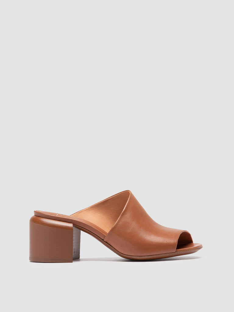 ETHEL 007 - Brown Leather Sandals Women Officine Creative - 1