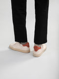 MAGIC 001 - White Leather and Suede Low Top Sneakers Men Officine Creative - 13