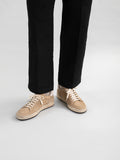MAGIC 002 - Brown Leather and Suede Low Top Sneakers Men Officine Creative - 1