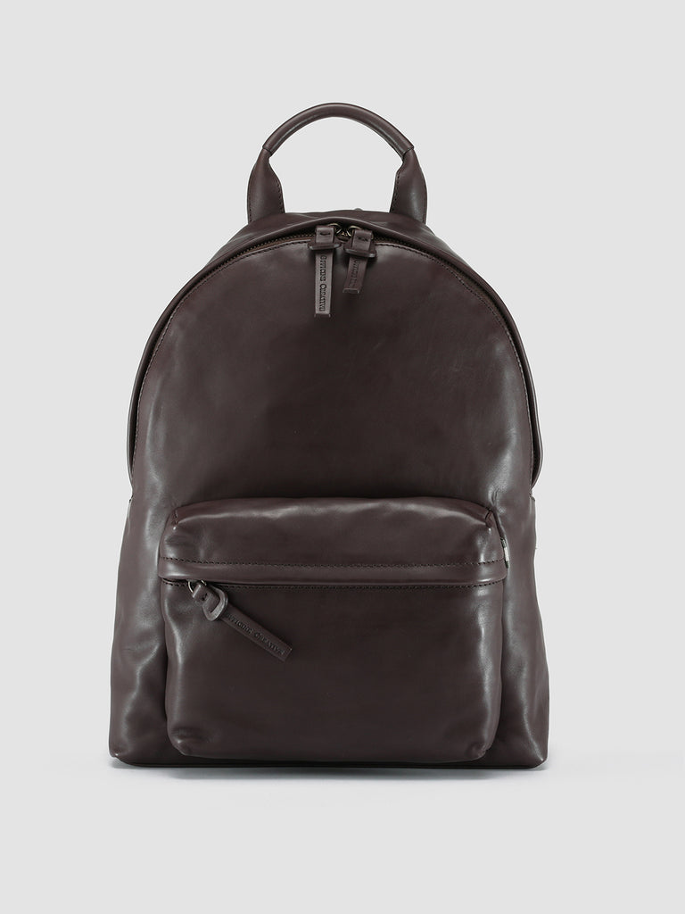 MINI PACK - Brown Nappa Leather Backpack  Officine Creative - 1