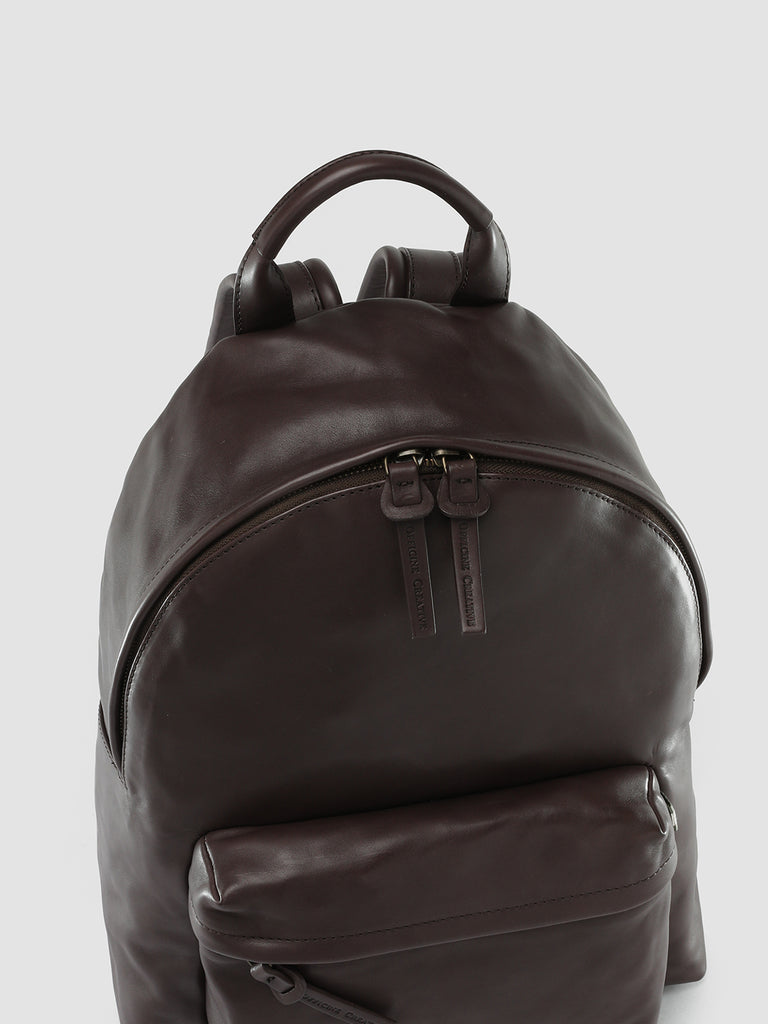 MINI PACK - Brown Nappa Leather Backpack  Officine Creative - 2