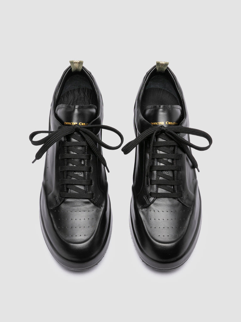 ACE 016 - Black Leather Sneakers Men Officine Creative - 2