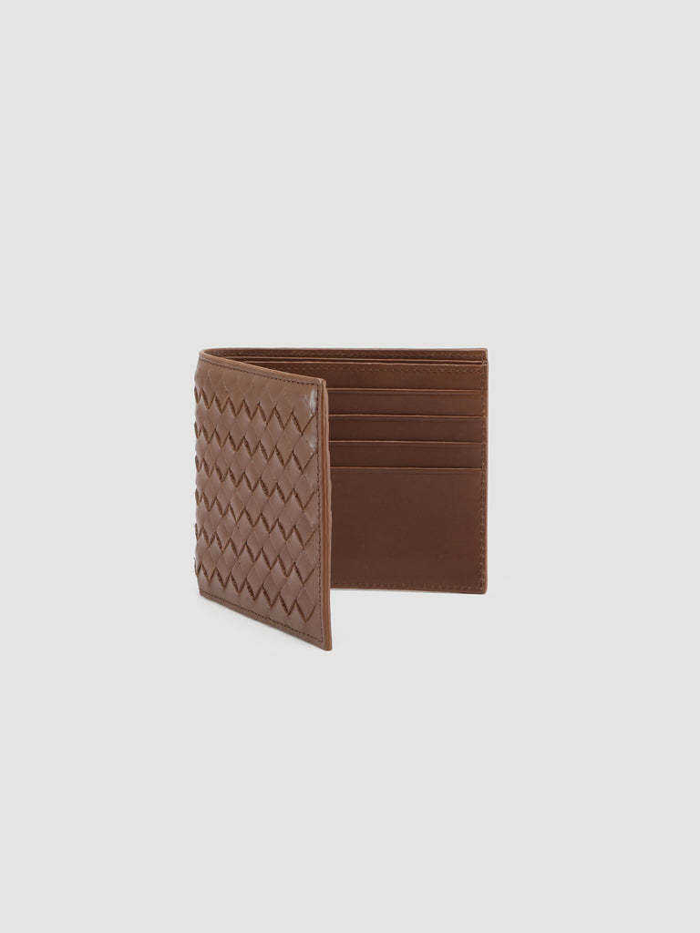 BOUDIN 123 - Brown Leather bifold wallet  Officine Creative - 4
