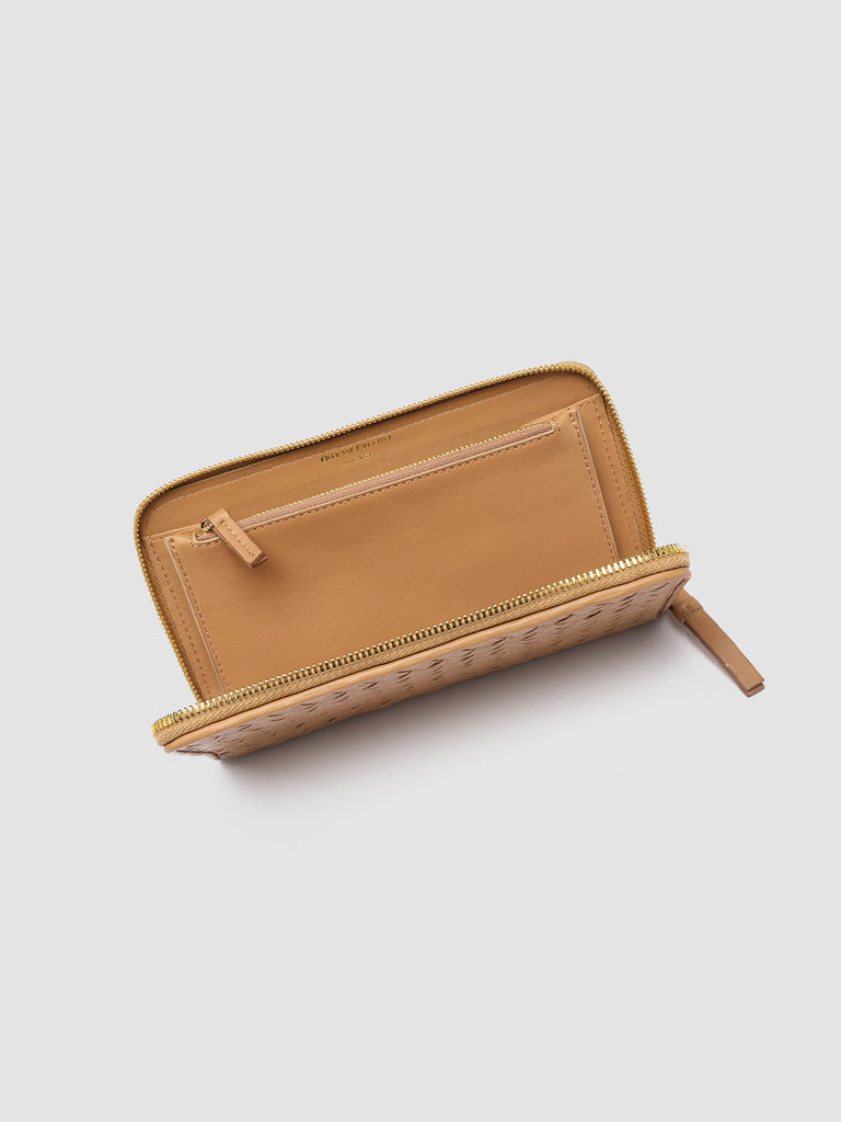 JULIET 101 - Taupe Leather wallet  Officine Creative - 5