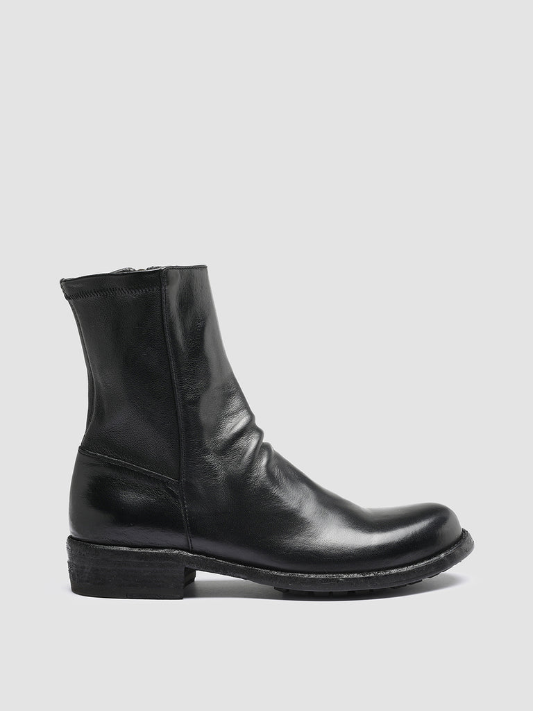 LEGRAND 203 - Black Leather Ankle Boots Women Officine Creative - 1