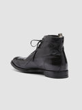 ANATOMIA 013 - Black Leather Ankle Boots Men Officine Creative - 4
