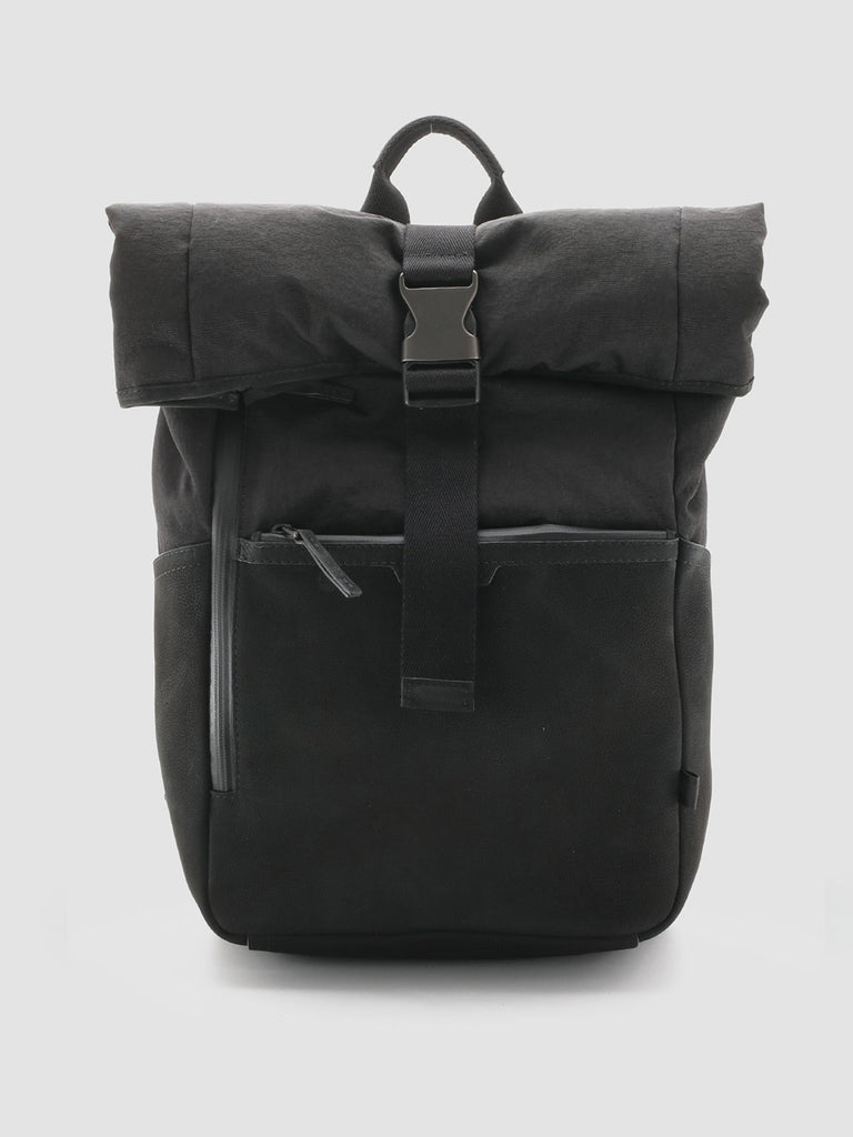 PILOT 001 - Black Nubuck & Nylon Backpack  Officine Creative - 1
