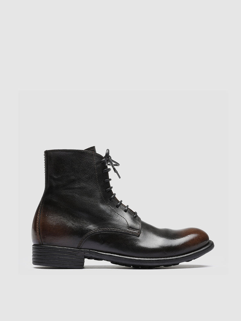CALIXTE 002 - Black Zipped Leather Boots Women Officine Creative - 1