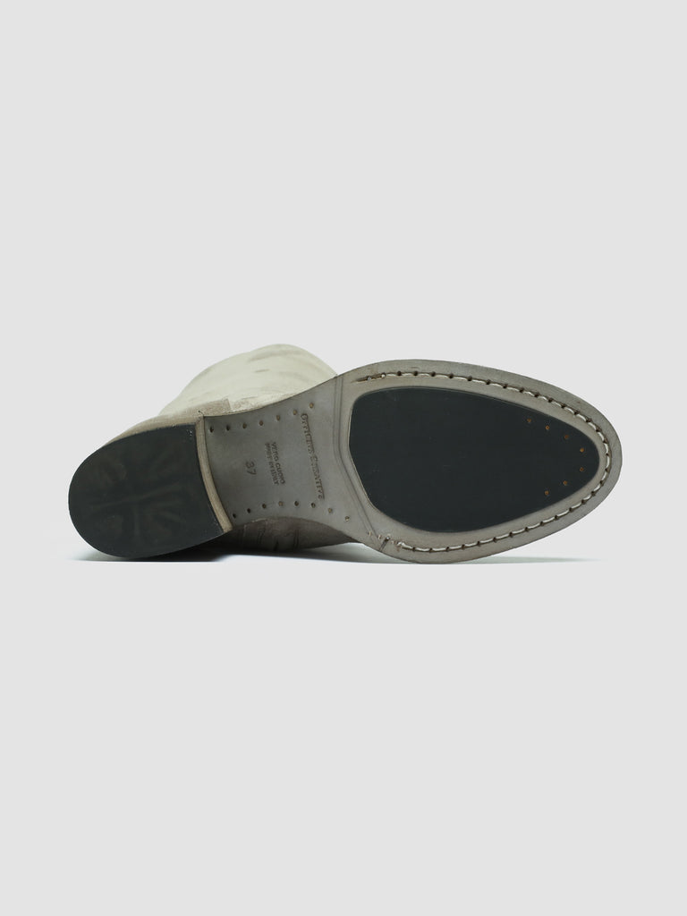 DENNER 116 - Grey Suede Zip Boots women Officine Creative - 5