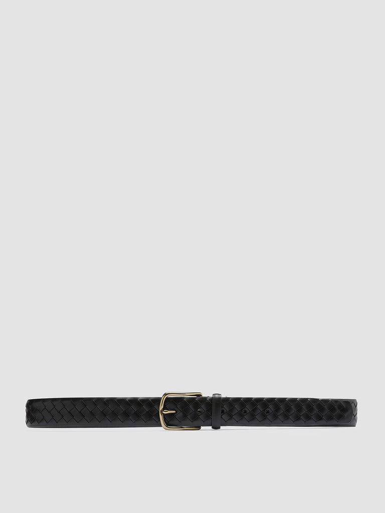 OC STRIP 28 - Black Leather belt  Officine Creative - 1
