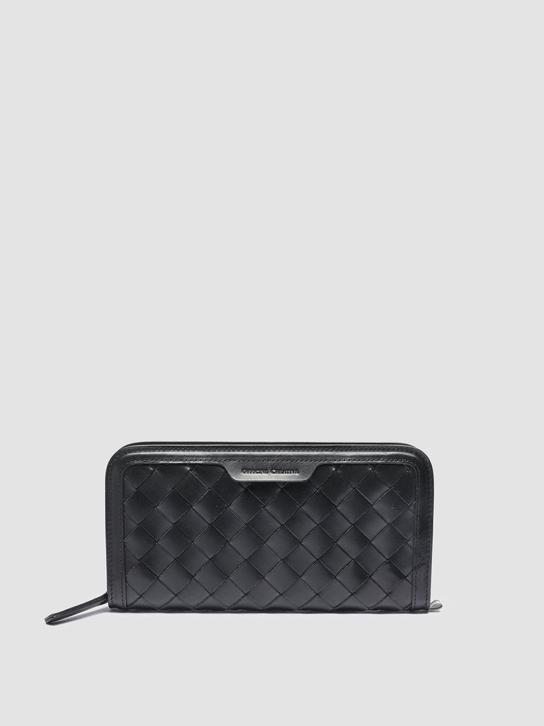 BERGE’ 101 - Black Leather wallet  Officine Creative - 4