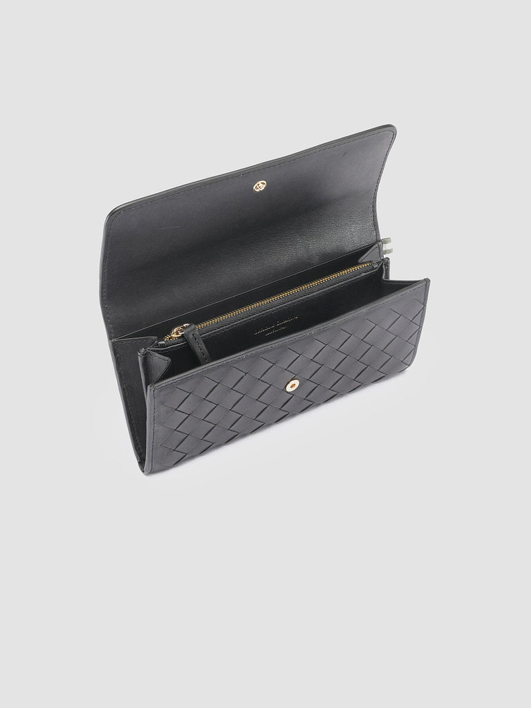 POCHE 109 - Black Leather wallet  Officine Creative - 2
