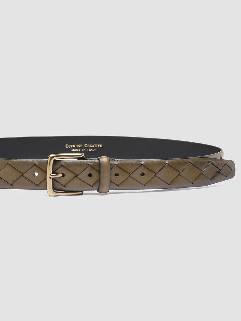 OC STRIP 29 - Green Leather belt  Officine Creative - 4