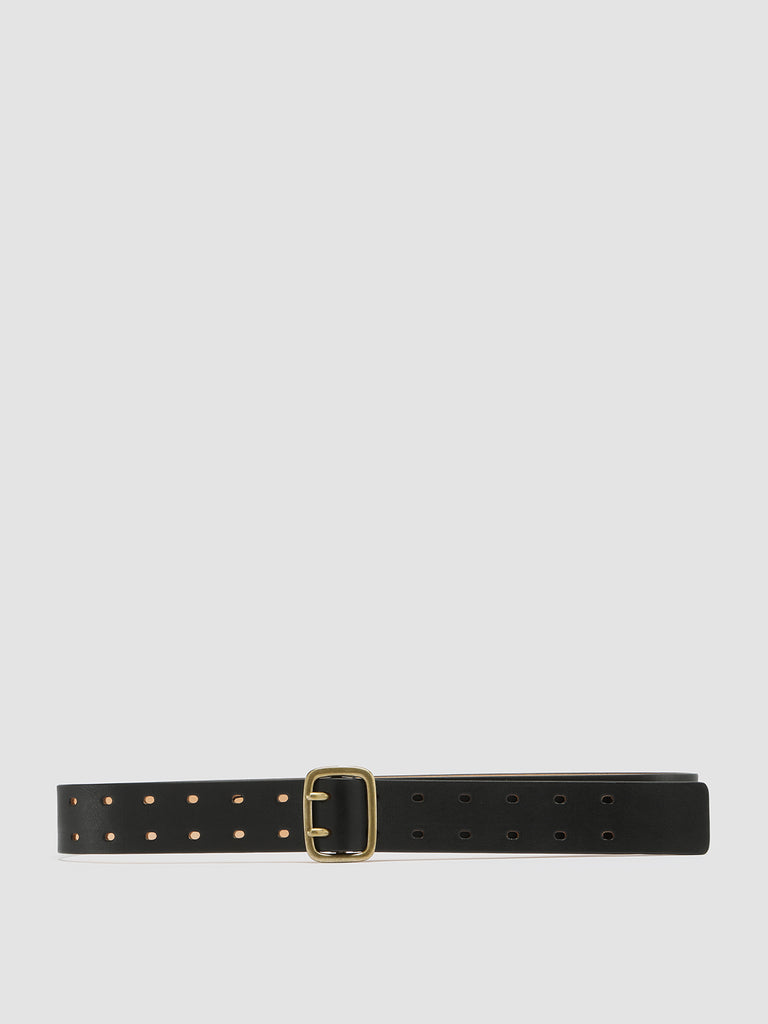 OC STRIP 062 - Black Nappa Leather Belt  Officine Creative - 1