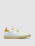 MAGIC 001 - White Leather and Suede Low Top Sneakers men Officine Creative - 1