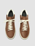 MAGIC 002 - Brown Leather and Suede Low Top Sneakers men Officine Creative - 2