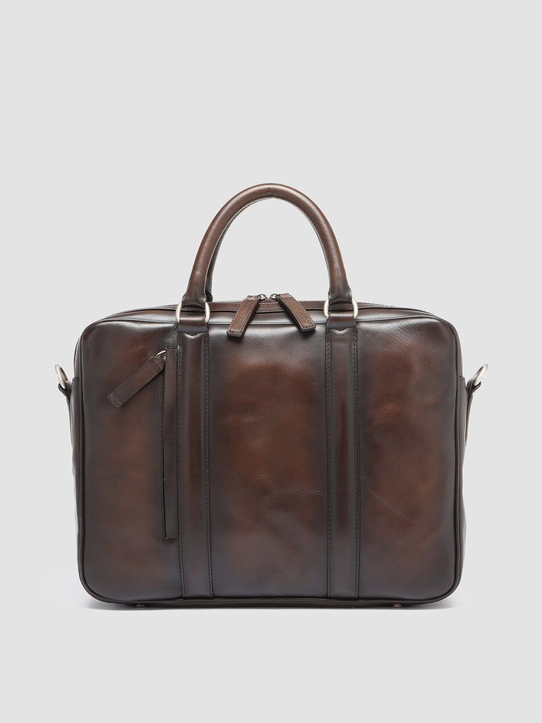 QUENTIN 010 - Brown Leather Bag  Officine Creative - 1