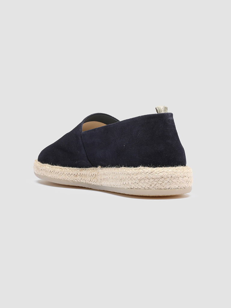 ROPED 001 - Blue Suede Loafers Men Officine Creative - 4