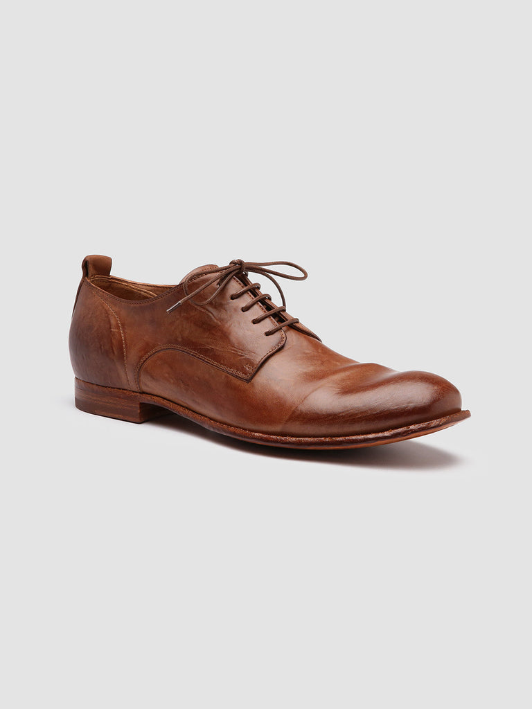 STEREO 003 - Brown Leather Oxford Shoes Men Officine Creative - 10