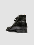 ADMIRAL 010 - Stivali Stringati in Pelle Nera