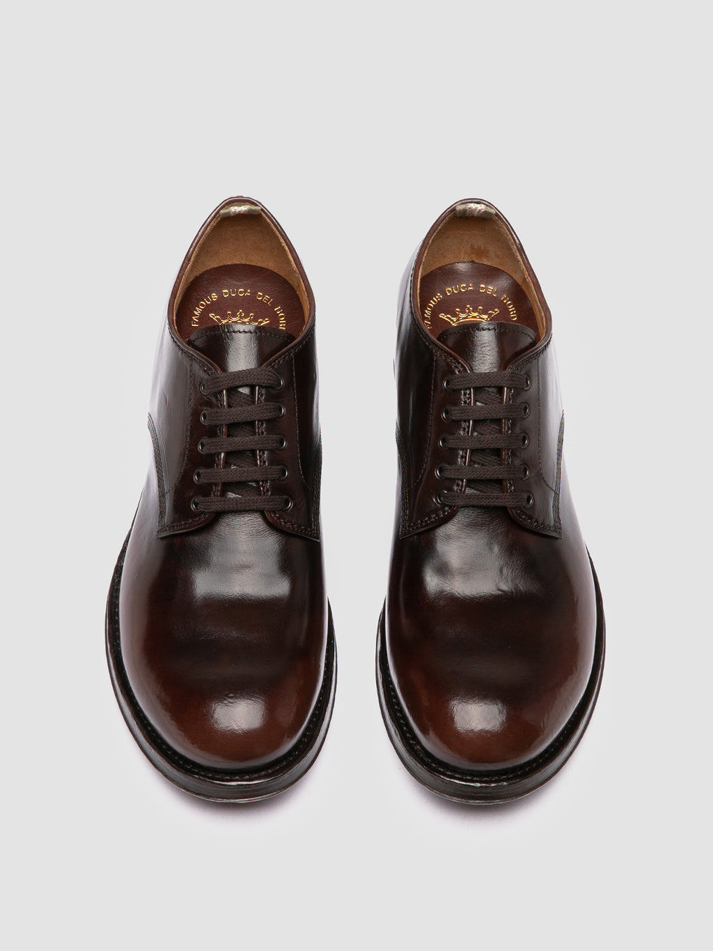 ADMIRAL 001 - Derby in Pelle Marrone