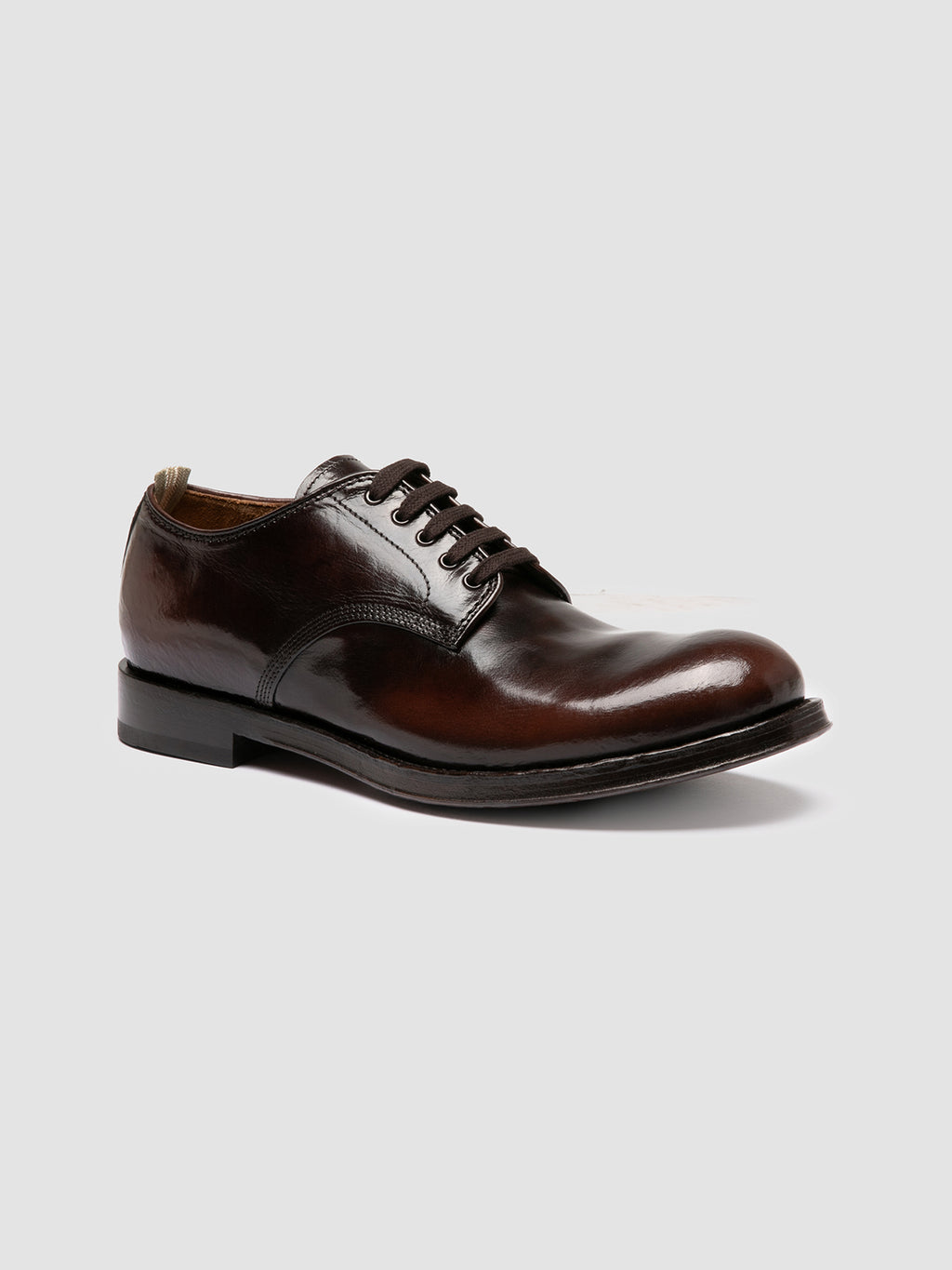 ADMIRAL 001 - Derby in Pelle Marrone