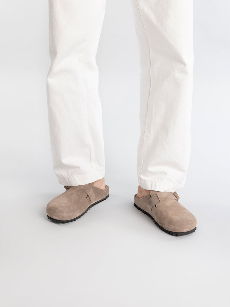 AGORÀ 004 - Grey Suede slippers Men Officine Creative - 7