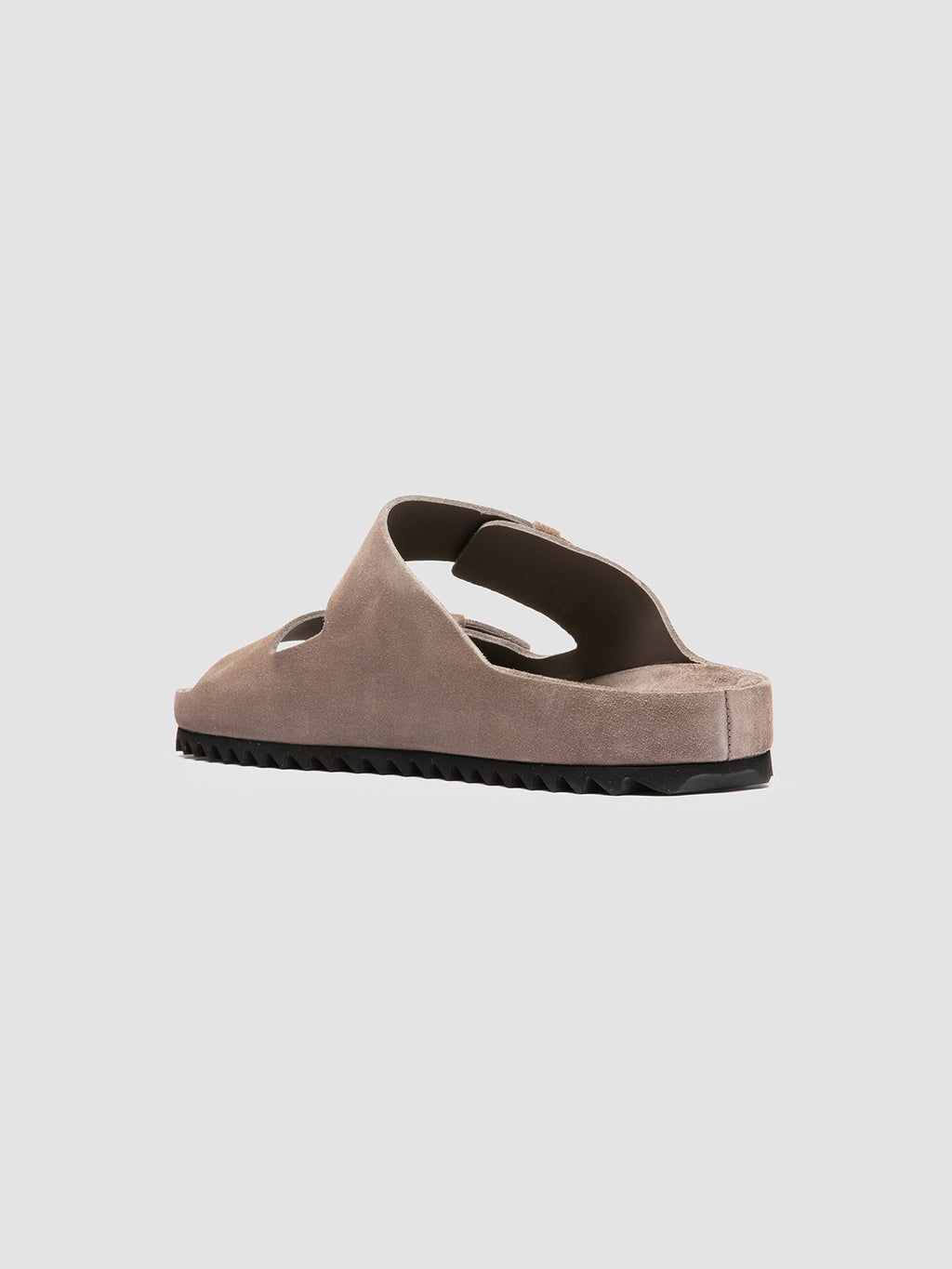 AGORA’ 002 - Sandali in Pelle Scamosciata Tortora