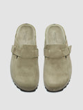 AGORÀ 004 - Taupe Suede slippers