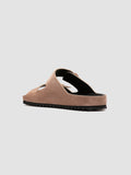 AGORÀ 010 - Taupe Suede Slide Sandals