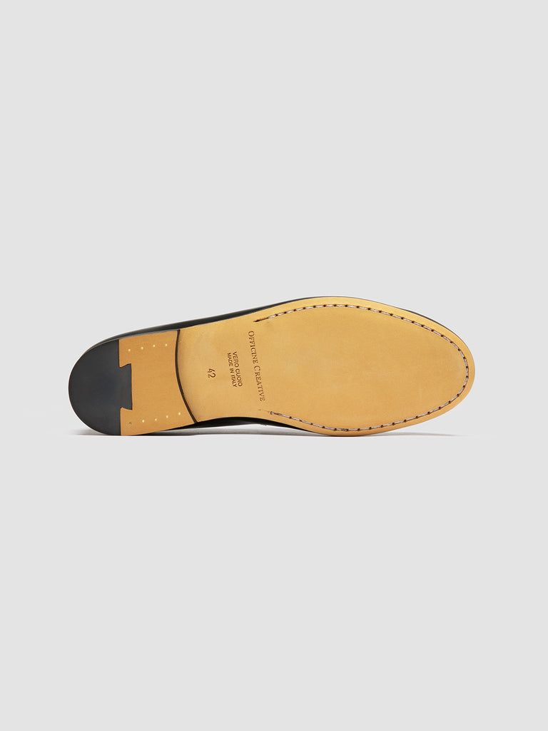 AIRTO 001 - Mocassini Penny in Pelle Nera