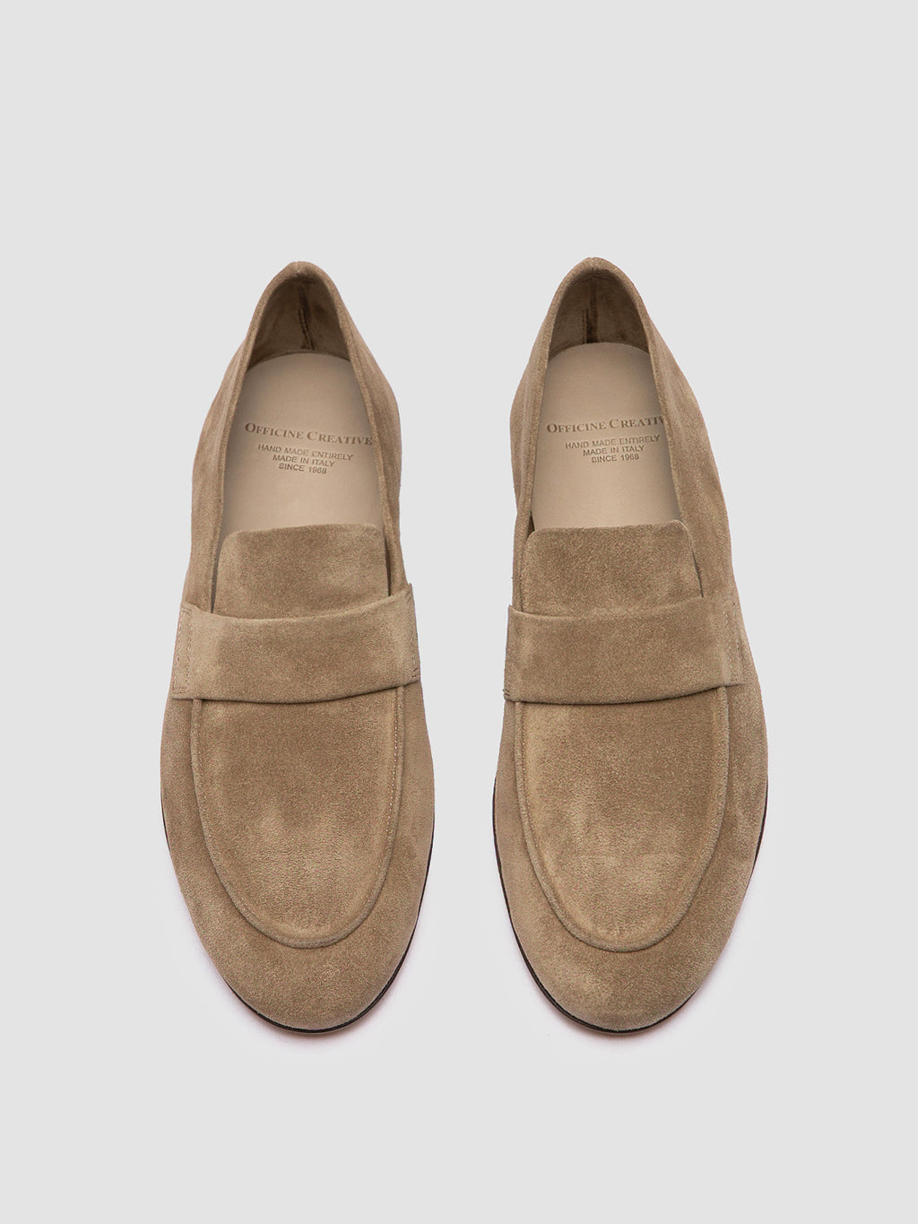 AIRTO 001 - Taupe Suede Loafers