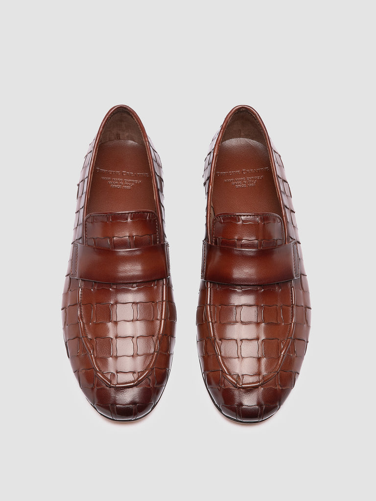 AIRTO 015 - Brown Leather Loafers