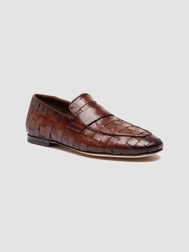 AIRTO 015 - Brown Leather Loafers