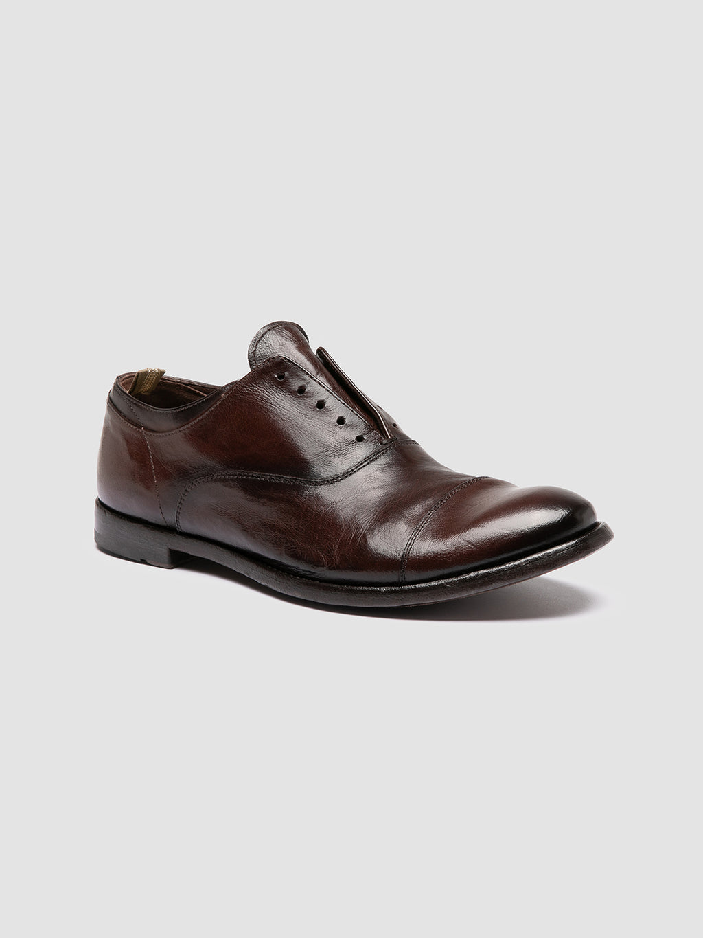 ANATOMIA 08 - Brown Leather Oxford Shoes