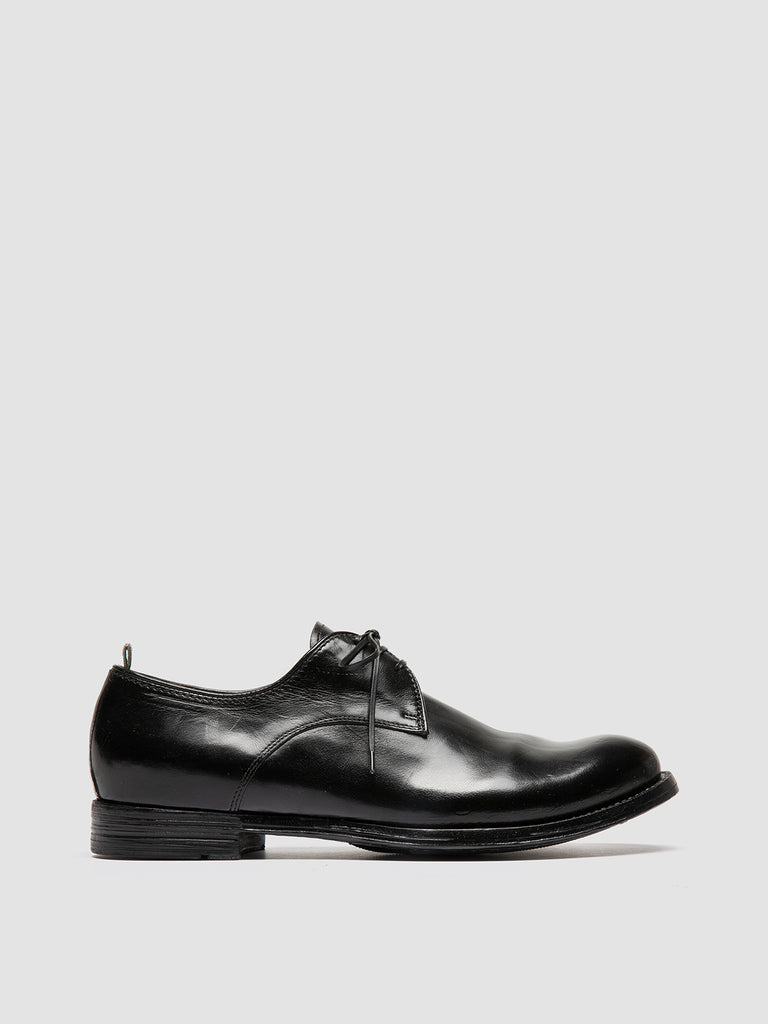 ANATOMIA 086 - Black Leather Derby Shoes