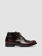 ANATOMIA 88 - Burgundy Leather Chukka Boots Men Officine Creative - 1