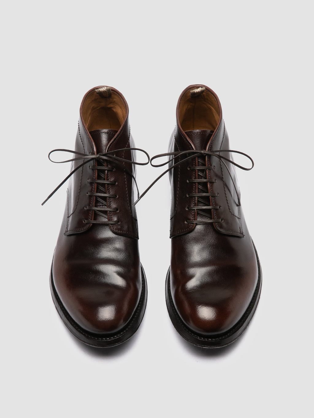 ANATOMIA 88 - Brown Leather Chukka Boots Men Officine Creative - 2