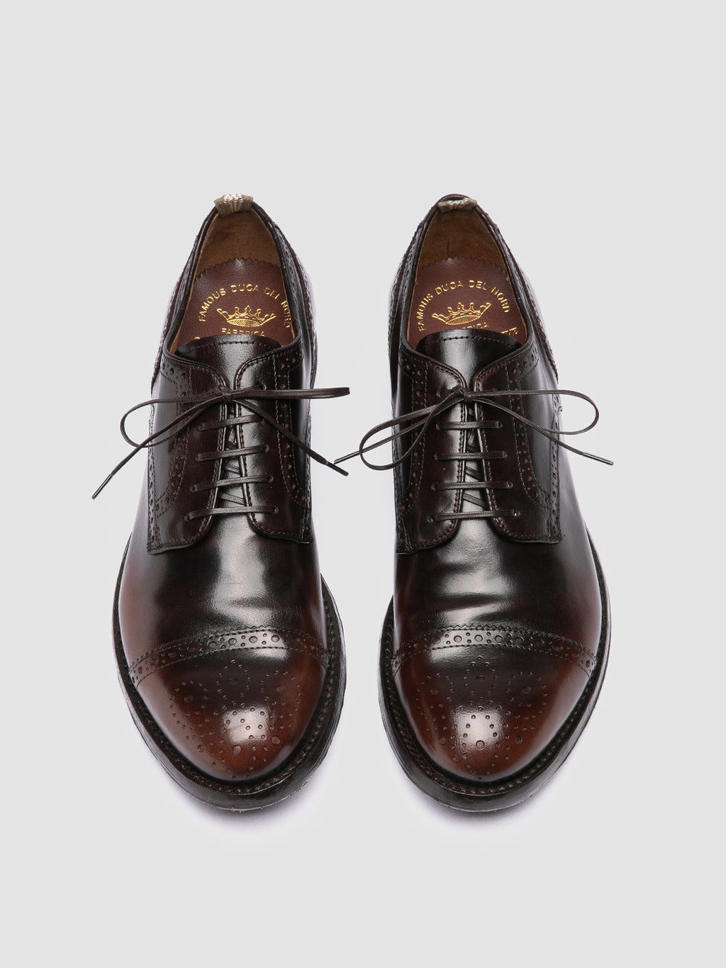 ANATOMIA 90 - Brown Leather Derby Shoes