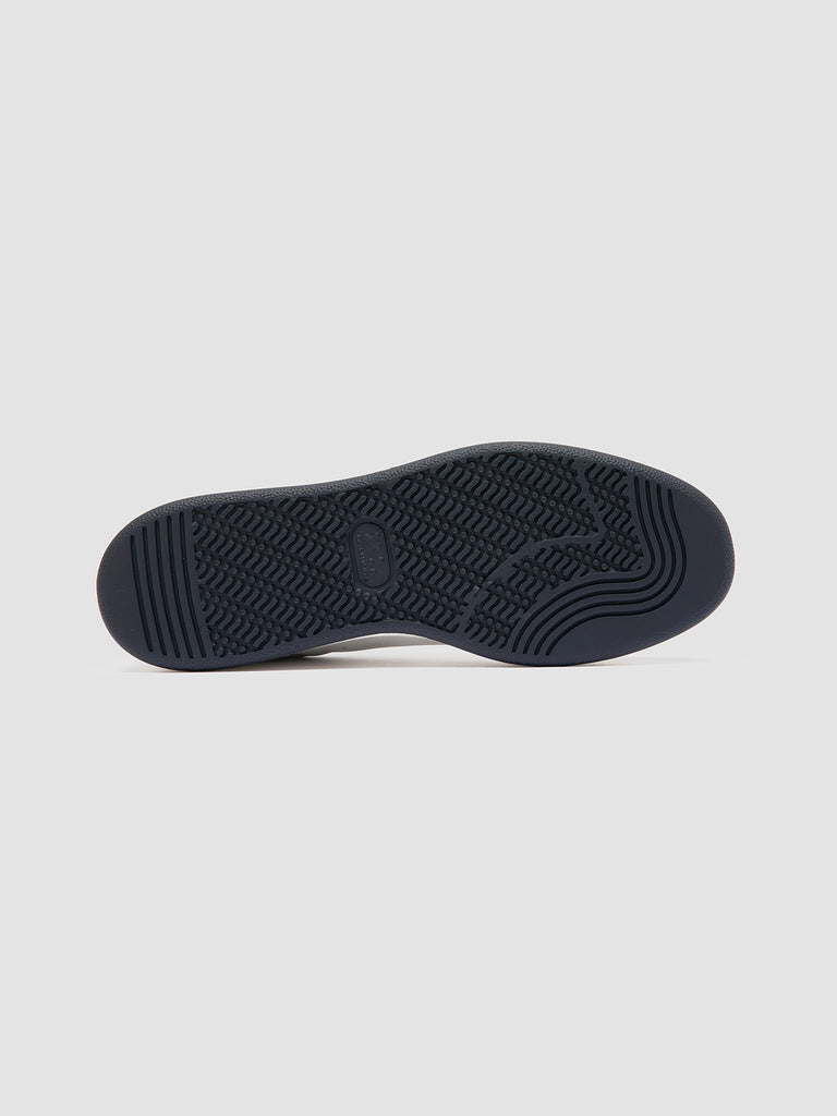 THE ANSWER 007 - Sneaker Basse in Camoscio e Pelle Bianca