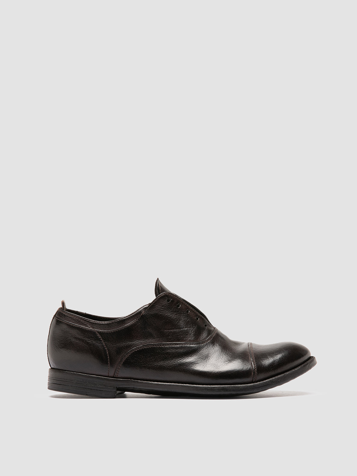 Officine Creative ARC 501 Oxford in Pelle Marrone