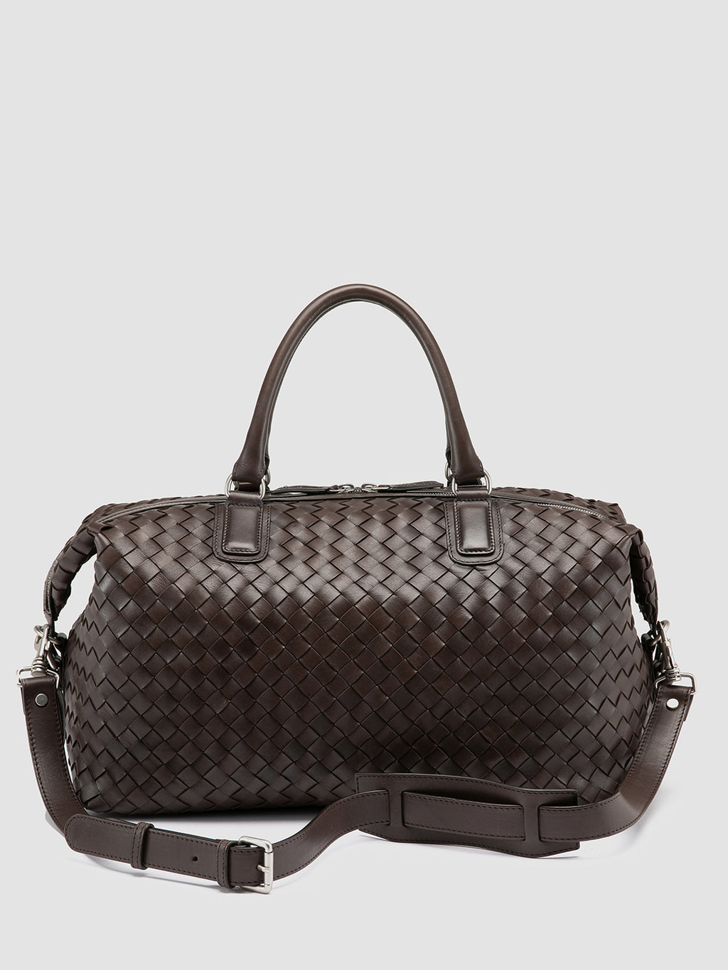 ARMOR 019 - Borsa da Viaggio in Pelle Marrone