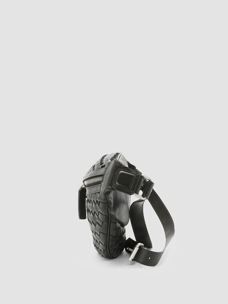 ARMOR 08 - Green Leather Waist Belt