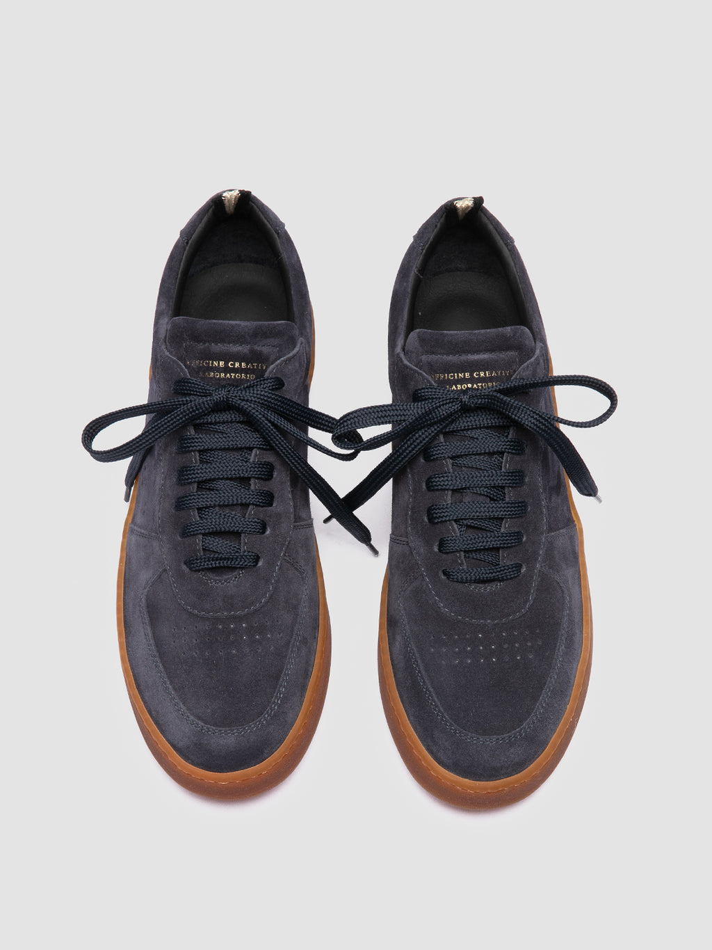 ASSET 001 - Navy Suede Sneakers Officine Creative - 2