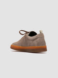 ASSET 001 - Sneaker Basse in Pelle Scamosciata Grigia