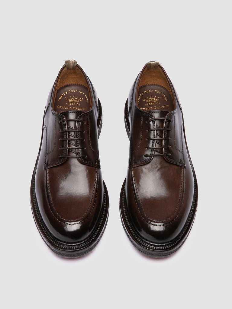 ASTON CREPE 003 - Derby in Pelle Marrone